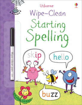 Starting Spelling - Book  of the Usborne Wipe-Clean Books