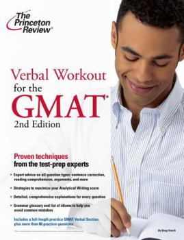 Paperback Verbal Workout for the GMAT, 2nd Edition Book