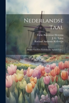 Paperback Nederlandse Taal: Proeve Van Een Nederlandse Sprank Leer... [Dutch] Book