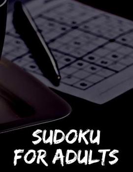 Paperback Sudoku for Adults: Difficult Large Print Sudoku Puzzles for Adults (8.5 x 11 One For Every Page) [Large Print] Book