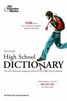 Paperback The Essential High School Dictionary (K-12 Study Aids) Book