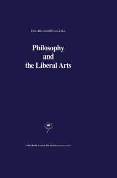 Hardcover Philosophy and the Liberal Arts Book