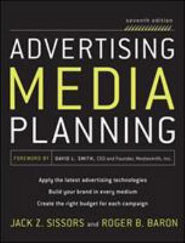 Hardcover Advertising Media Planning, Seventh Edition Book