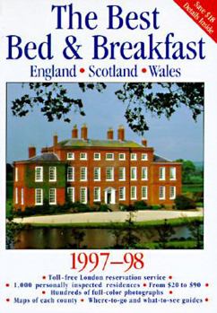 Paperback Best Bed and Breakfast in England, Scotland and Wales, 1997-1998 Book