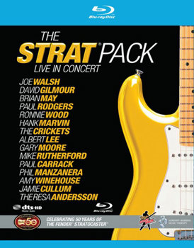 Blu-ray The Strat Pack: Live in Concert, 50 Years of Fender Stratocaster Book