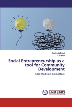 Paperback Social Entrepreneurship as a tool for Community Development Book