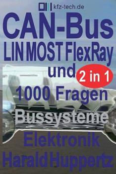 Paperback CAN-Bus und Bussysteme Elektronik 1000 Fragen [German] Book