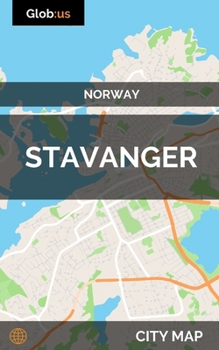 Paperback Stavanger, Norway - City Map Book