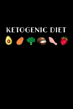 Paperback Ketogenic Diet: 6x9 120 pages blank - Your personal Diary Book