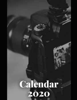 Photographer Calendar 2020: Calendar Weekly Planer 2020 Logbook Diary Gift Todo Memory Book Budget Planner Hobby | Men, Woman, Girls & Boys | 8.5" x 11" | 21.59 x 27.94 cm | 57 Pages (Calendars 2020)