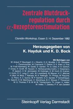 Paperback Zentrale Blutdruckregulation Durch α2-Rezeptorenstimulation [German] Book