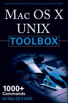 Paperback Mac OS X Unix Toolbox: 1000+ Commands for the Mac OS X Book