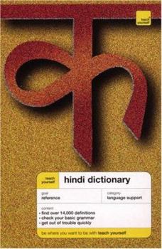Paperback Teach Yourself Hindi and English Dictionary: Hindi-English/English-Hindi Book