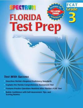 Paperback Florida Test Prep, Grade 3 (Spectrum) Book