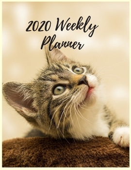 2020 Weekly Planner: Cat Lovers Activity Notebook