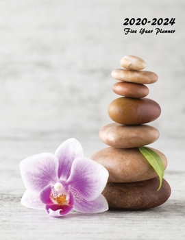 2020-2024 Monthly Planner: Large Five Year Planner (Harmony)