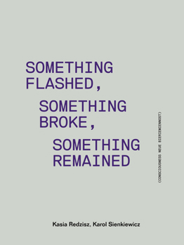 Paperback Something Flashed, Something Broke, Something Remained: Consciousness Neue Bieriemiennost Book