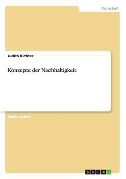 Paperback Konzepte der Nachhaltigkeit [German] Book