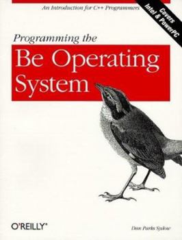Paperback Programming the Be Operating System Book