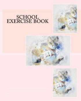 Paperback School Exercise Book: Cats Book