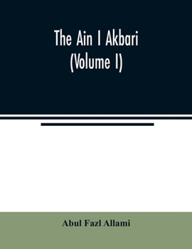 Paperback The Ain I Akbari (Volume I) Book