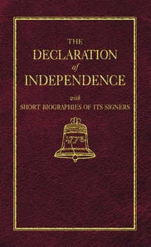 Hardcover Declaration of Independence Book