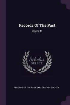 Paperback Records Of The Past; Volume 11 Book