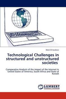 Paperback Technological Challenges in Structured and Unstructured Societies Book