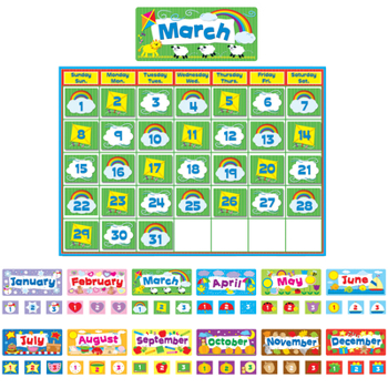 Misc. Complete Calendar Kit Bulletin Board Set Book