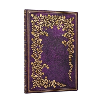 Misc. New York Rose MIDI Lined Softcover Journal, 176pg, 100gsm by Paperblanks (Gilded Age) Book