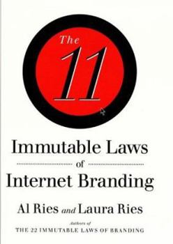 Hardcover The 11 Immutable Laws of Internet Branding Book