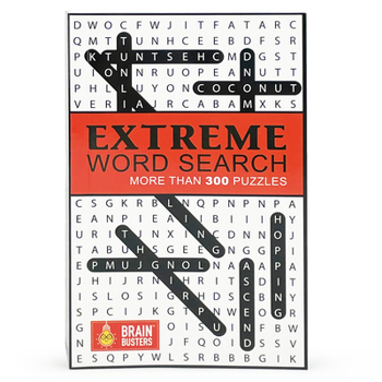 Paperback Extreme Word Search: With 300 Puzzles Book