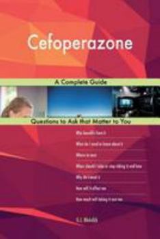 Paperback Cefoperazone; A Complete Guide Book