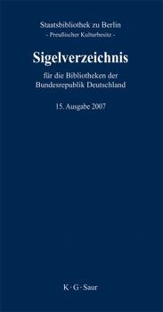 Sigelverzeichnis F�r Die Bibliotheken Der Bundesrepublik Deutschland