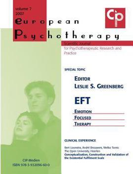 Paperback European Psychotherapy 2007 [German] Book