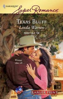 Mass Market Paperback Texas Bluff [Large Print] Book