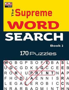 Paperback The Supreme WORD SEARCH Puzzle Book 2 Book