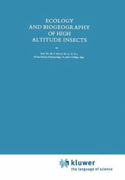 Paperback Ecology and Biogeography of High Altitude Insects Book