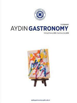 Paperback Aydin Gastronomy: Istanbul Aydin University Fine Arts Faculty [Turkish] Book