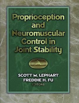 Hardcover Proprioception Control in Joint Stability Book