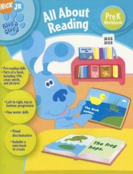 Paperback All About Reading: Pre K (Blue's Clues) Book