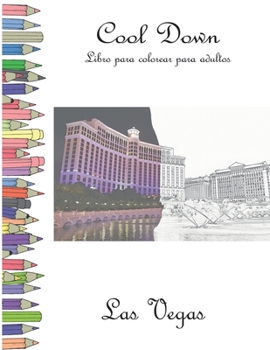 Paperback Cool Down - Libro para colorear para adultos: Las Vegas [Spanish] Book