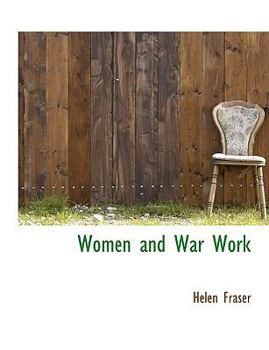 Hardcover Women and War Work Book