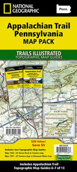 Map Appalachian Trail: Pennsylvania [Map Pack Bundle] Book