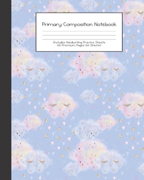 Primary Composition Notebook: Unicorn Babies |Grades K-2 | Handwriting Practice Paper|Primary Ruled With Dotted Midline | 100 Pgs 50 Sheets | Premium ... Girls | Elementary | Teacher | School | Gift
