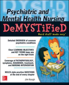 Paperback Psychiatric and Mental Health Nursing Demystified Book