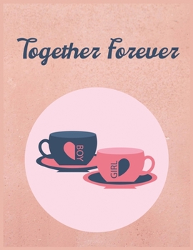Together forever: Notebook for Gift, Birds, Animal, Journal, Diary 100 Pages, Notes Ruled, 8.5x11 inches