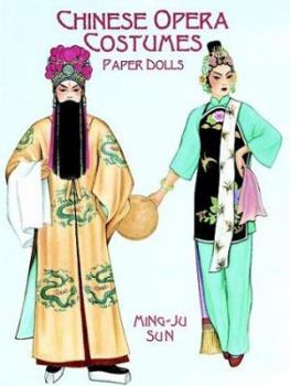 Paperback Chinese Opera Costumes Paper Dolls Book