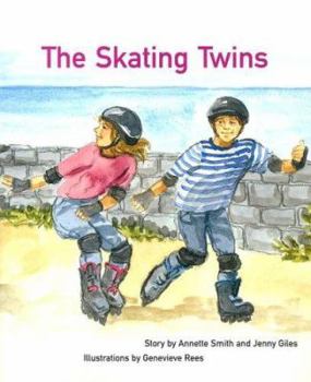 Paperback The Skating Twins Book