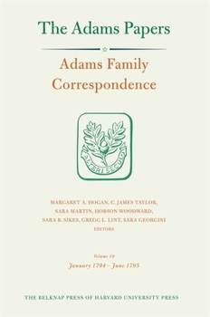 Hardcover Adams Family Correspondence Book